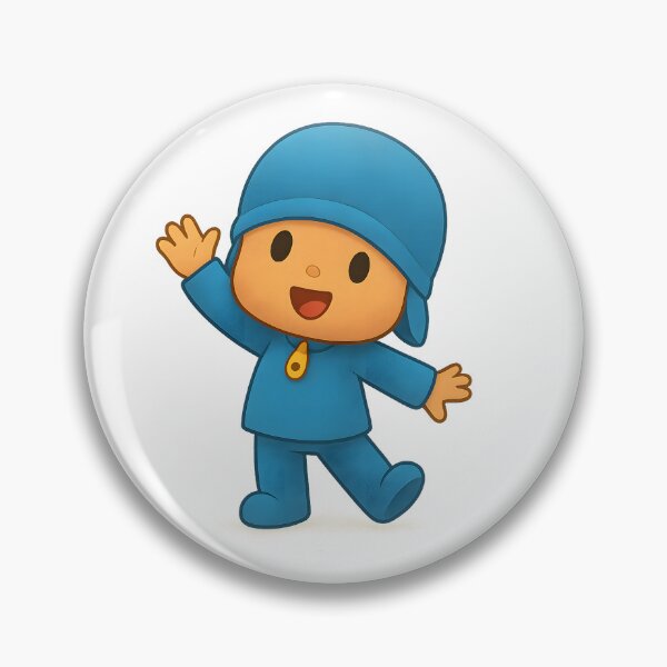 Item preview, Happy Pocoyo greets designed and sold by Gold Phoenix Adro.
