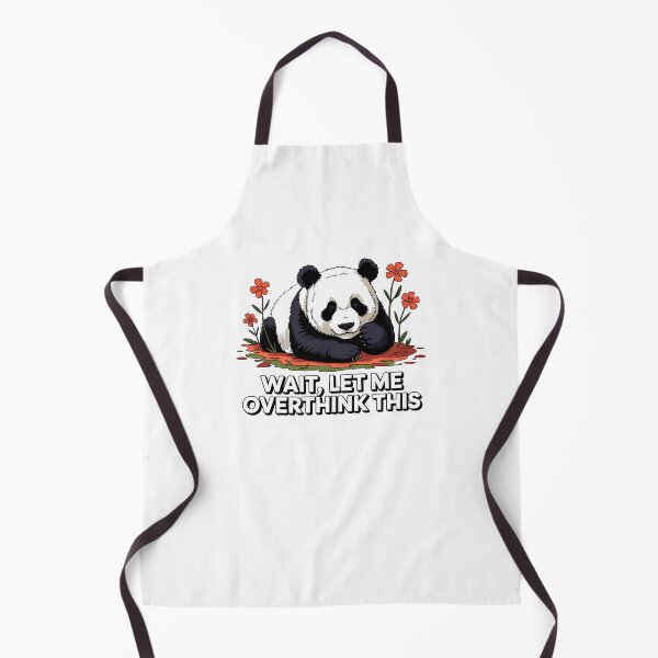 Item preview, Overthinking Panda Cute Funny Anxiety Design designed and sold by MonkiFlipp.