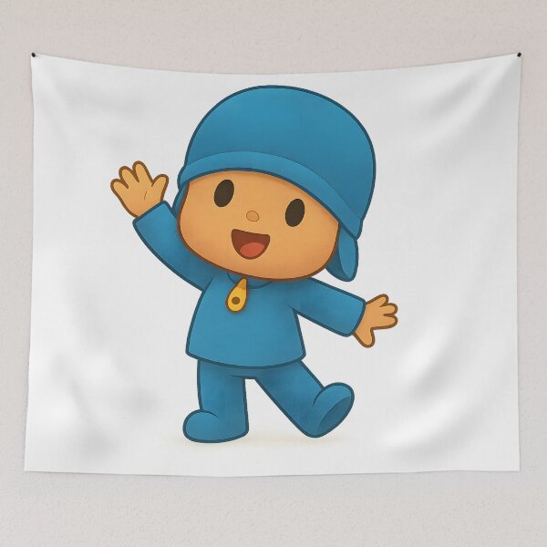 Item preview, Happy Pocoyo greets designed and sold by Gold Phoenix Adro.