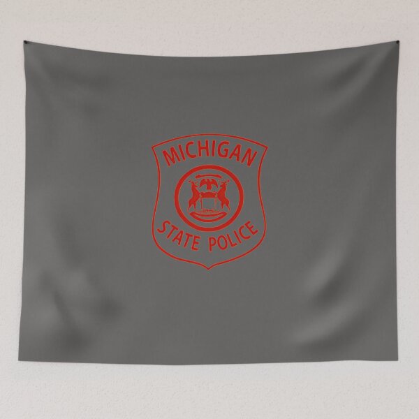 Item preview, POLICE-MICHIGAN-STATE-POLICE-DEPARTMENT-SERVICE designed and sold by ChristianWurker.