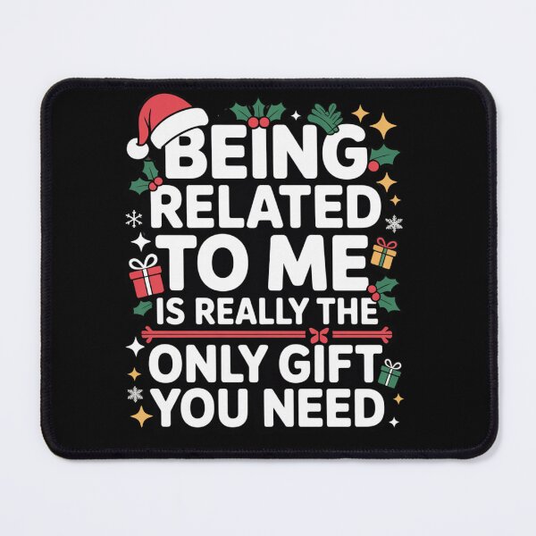 Item preview, Being Related to Me Funny Christmas Family Xmas Pajamas designed and sold by ZACK ART.