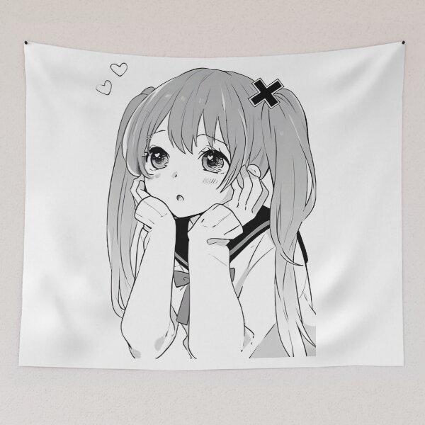 Item preview, Manga style girl designed and sold by RadiantGraphics.