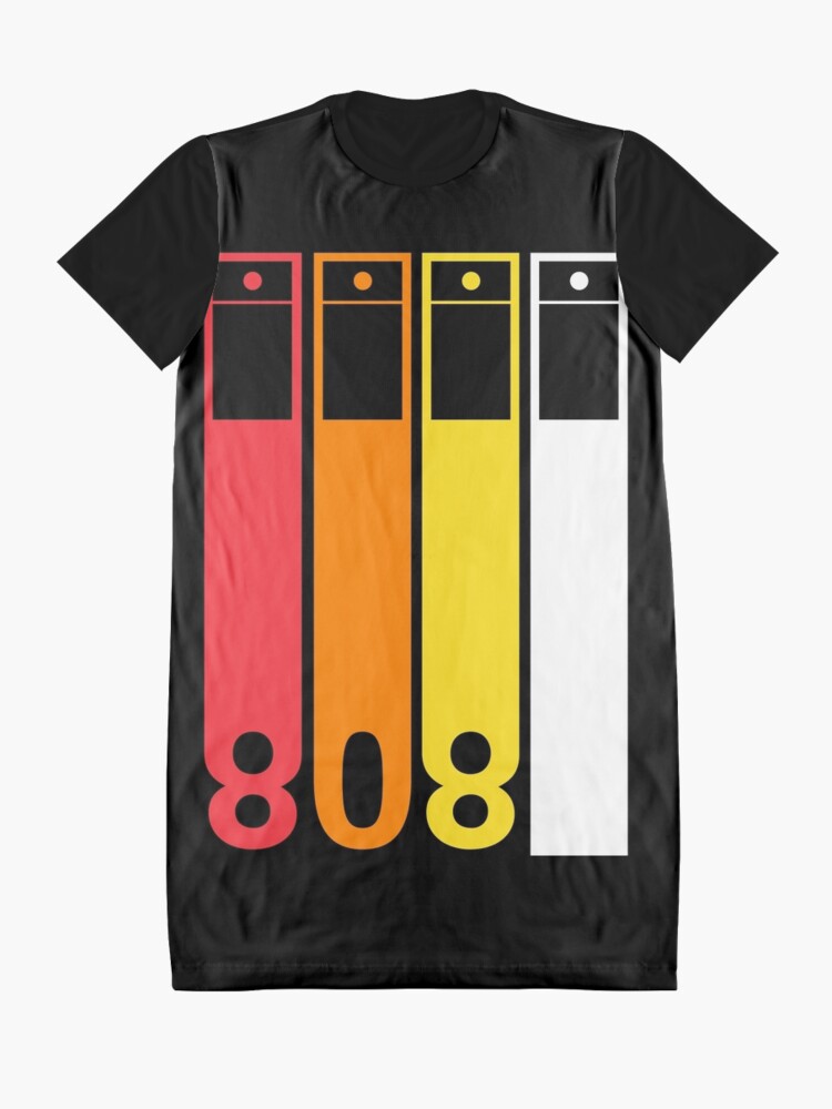 Roland TR 808 Drum Machine | Graphic T-Shirt Dress