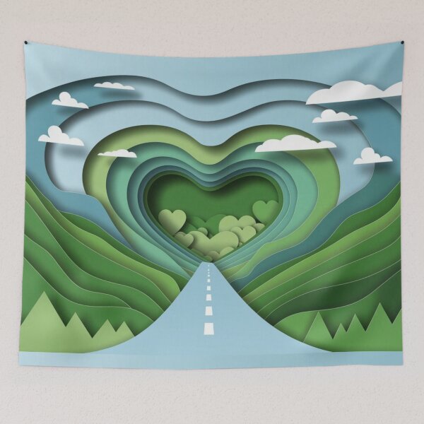 Item preview, Green Heart Highway designed and sold by Kwandry.