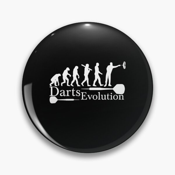 Item preview, Darts Evolution – Funny Dart Player Evolution Illustration designed and sold by TheØche.
