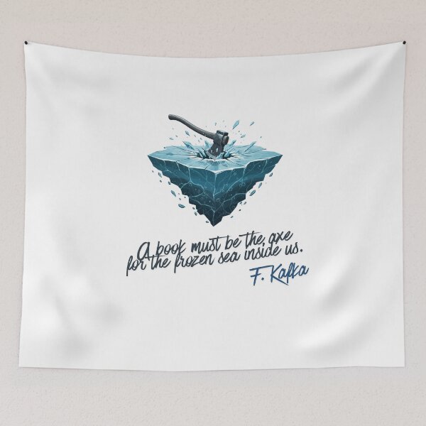 Item preview, Kafka Axe Frozen Sea  designed and sold by ThinkItWearIt.