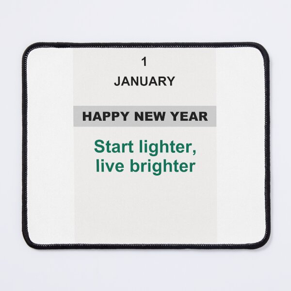 Item preview, Happy New Year - January 1, Edition: 86 designed and sold by ariksworld.