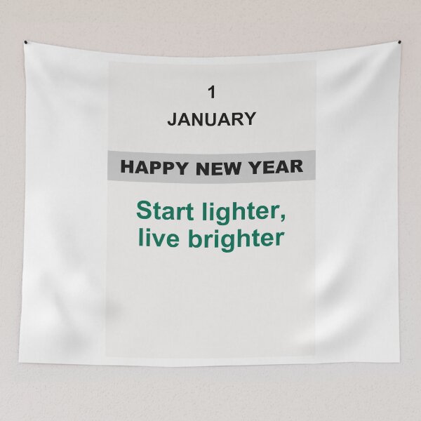 Item preview, Happy New Year - January 1, Edition: 86 designed and sold by ariksworld.
