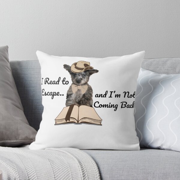 Item preview, i read to escape.. and im not coming back | book jokes. T-Shirt designed and sold by InkByDavid.