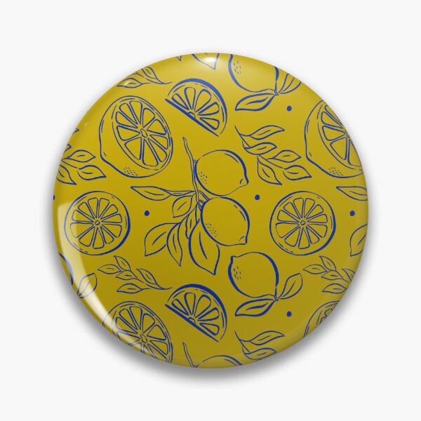 Item preview, Whimsical Hand-Drawn Lemon Line Art Pattern – Fresh, Minimal & Modern designed and sold by Olive Lane Creative.