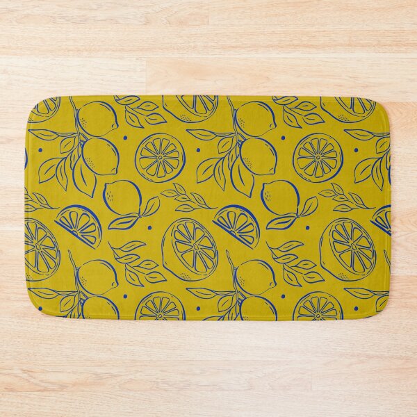 Item preview, Whimsical Hand-Drawn Lemon Line Art Pattern – Fresh, Minimal & Modern designed and sold by Olive Lane Creative.