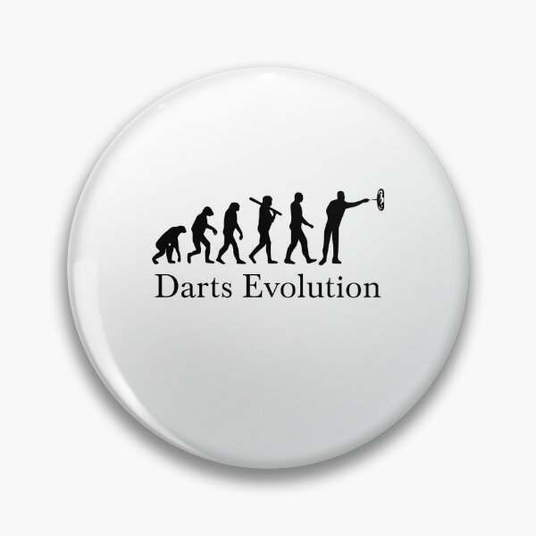 Item preview, Darts Evolution – Funny Dart Player Evolution Illustration designed and sold by TheØche.