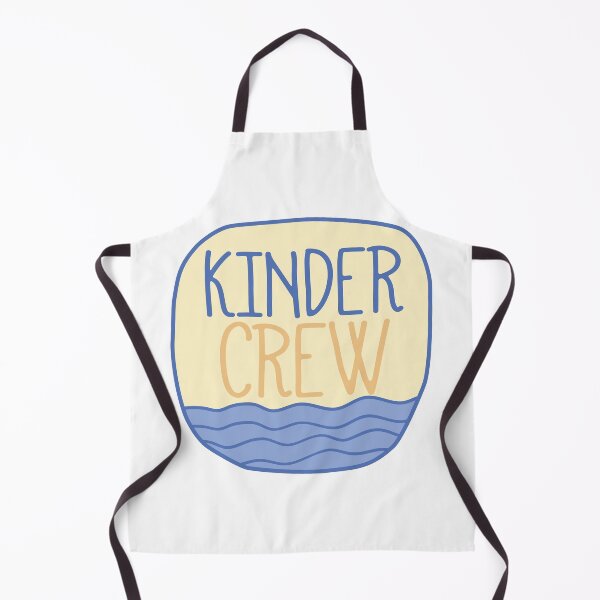 Item preview, Kinder Crew cute text designed and sold by Think4Prints.