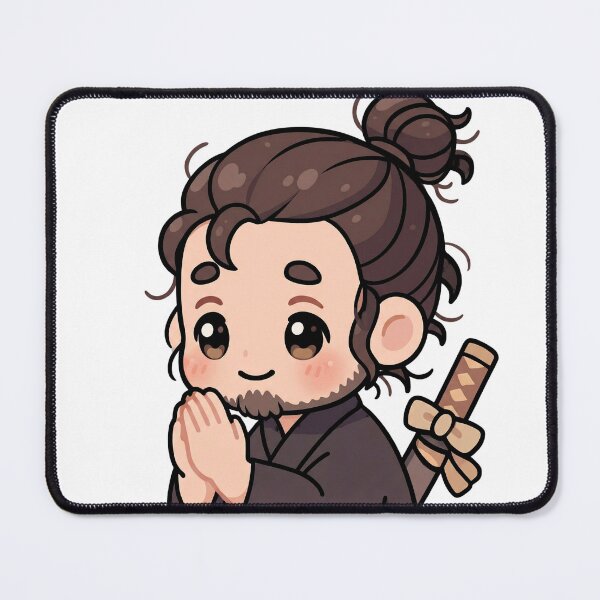 Item preview, Musashi Miyamoto (I have no enemies) | cute kawaii | by Nooby Draw designed and sold by NoobyDraw.
