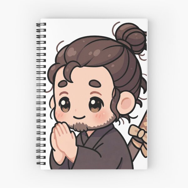 Item preview, Musashi Miyamoto (I have no enemies) | cute kawaii | by Nooby Draw designed and sold by NoobyDraw.