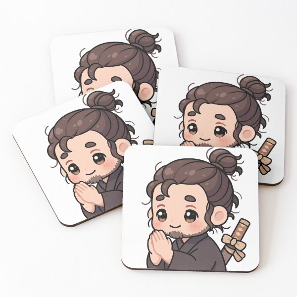 Item preview, Musashi Miyamoto (I have no enemies) | cute kawaii | by Nooby Draw designed and sold by NoobyDraw.