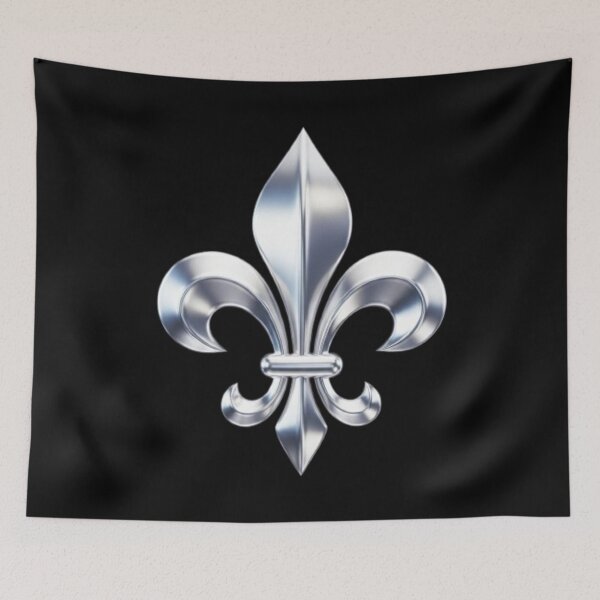 Item preview, Fleur De Lys Platinum Luxury Royal Heraldic Emblem designed and sold by ProjectNoah.