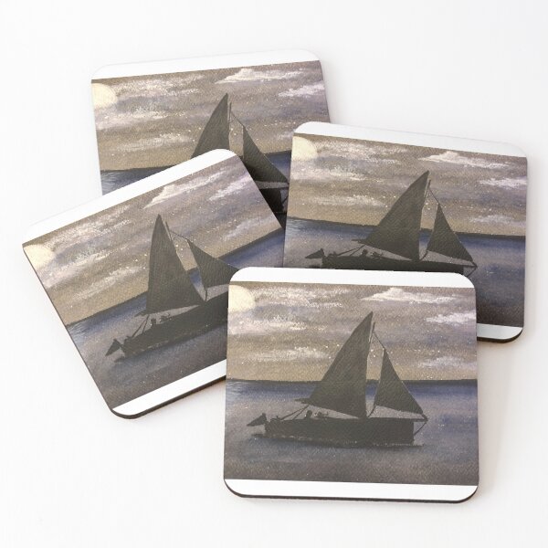 Item preview, Moonlight Boat Trip designed and sold by Laura Crean.