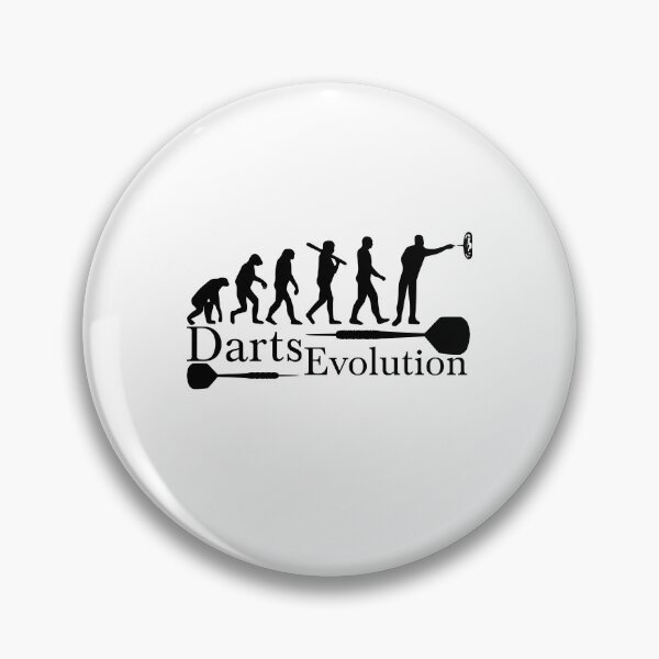 Item preview, Darts Evolution – Funny Dart Player Evolution Illustration designed and sold by TheØche.