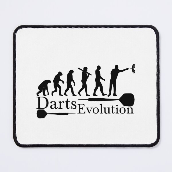 Item preview, Darts Evolution – Funny Dart Player Evolution Illustration designed and sold by TheØche.