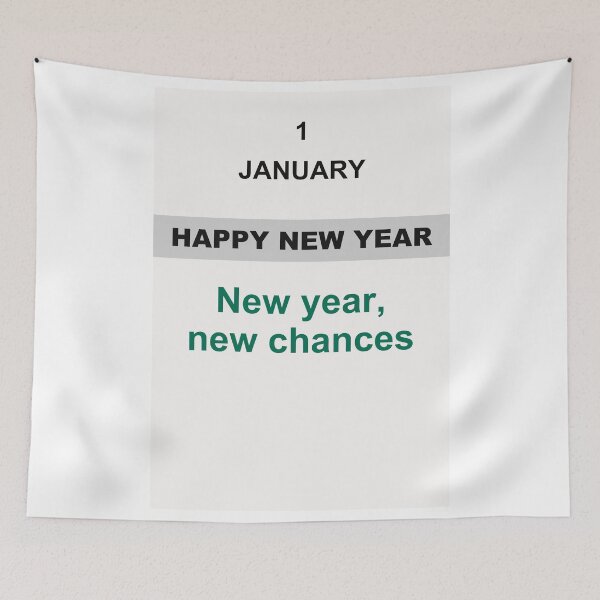 Item preview, Happy New Year - January 1, Edition: 89 designed and sold by ariksworld.