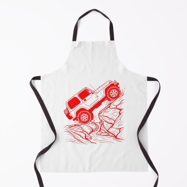Item preview, Wrangler TJ Off-Roading Vintage 4x4 Rock Crawler red designed and sold by Off-Road-Zone.