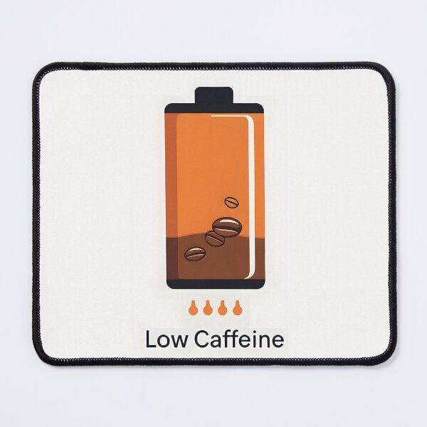 Item preview, Low Caffeine Battery - Funny Coffee Lover designed and sold by InkDropShop3112.