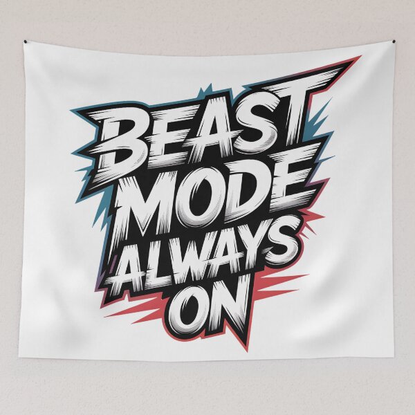 Item preview, Beast Mode Always On designed and sold by Haji  Kamora.