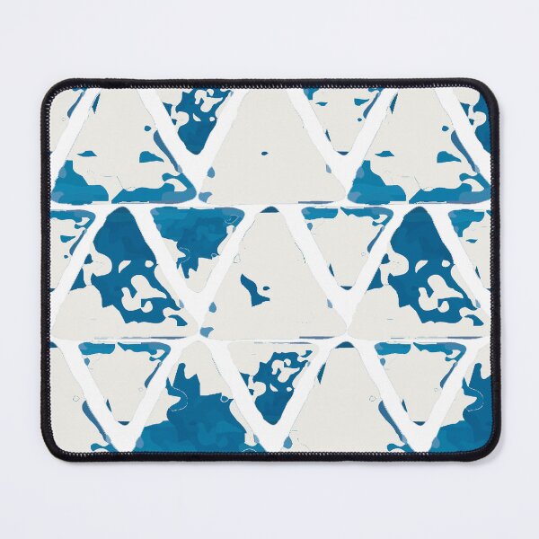 Item preview, Geometric Triangle Mosaic with Dye Texture designed and sold by ElizabethCoelho.
