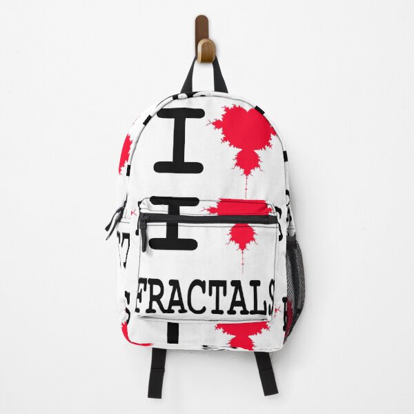 Item preview, Funny Nerdy I Heart Mandelbrot Fractals Geometry Math Teacher Black Text designed and sold by MathWare MathClips.