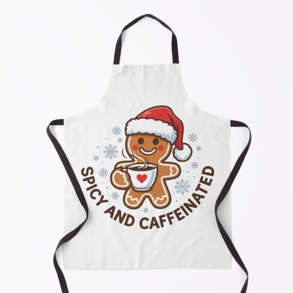 Item preview, Spicy and Caffeinated Gingerbread Coffee Christmas designed and sold by ZACK ART.