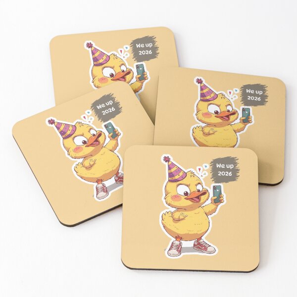 Item preview, We Up 2026 Duck Meme – Gen Z New Year Party Art designed and sold by zoocore.