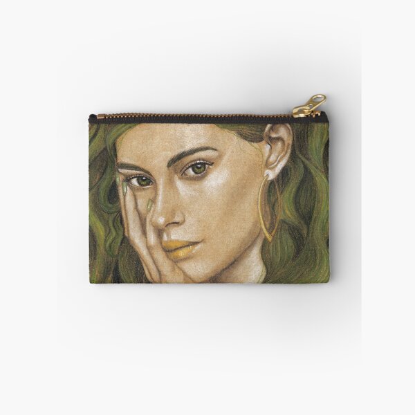 Item preview, Girl Portrait Green Locks designed and sold by T-crta.
