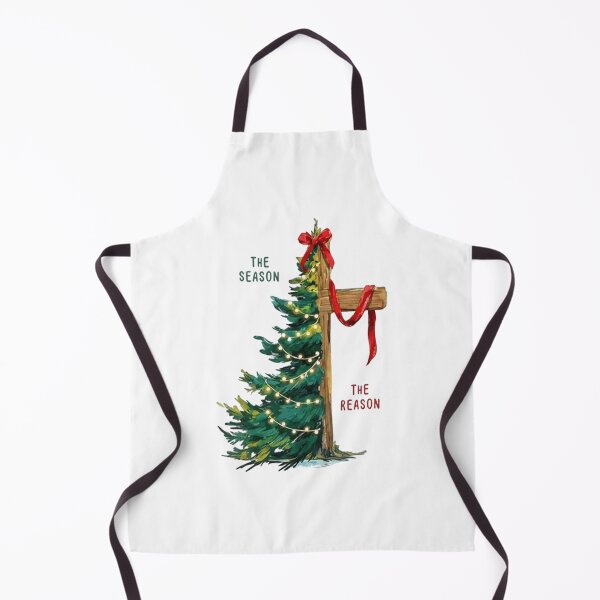 Item preview, Christmas Humor - Christmas Tree The Season Jesus Cross The Reason designed and sold by Velvetstitches.