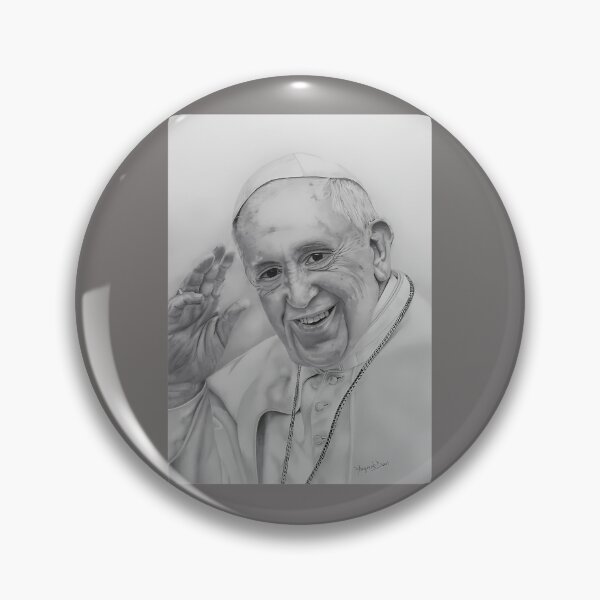 Aperçu de l'œuvre PAPE FRANCISCO AU CRAYON GRAPHITE créée et vendue par AlinaDobrzinsky.