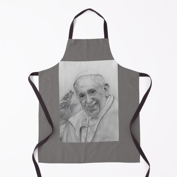 Aperçu de l'œuvre PAPE FRANCISCO AU CRAYON GRAPHITE créée et vendue par AlinaDobrzinsky.