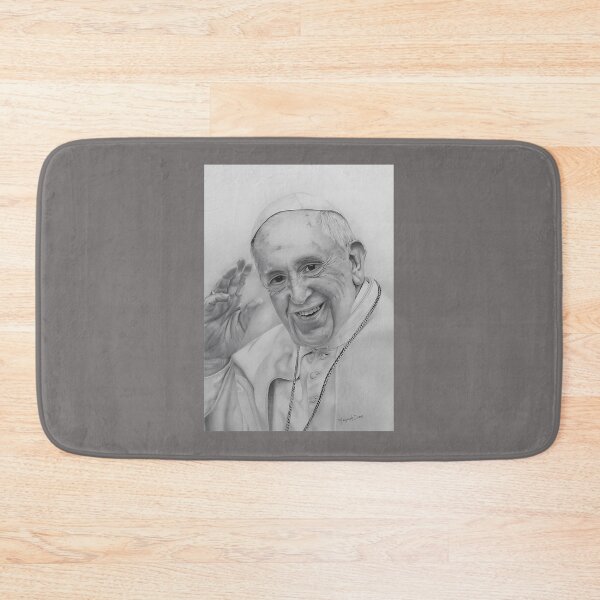 Aperçu de l'œuvre PAPE FRANCISCO AU CRAYON GRAPHITE créée et vendue par AlinaDobrzinsky.