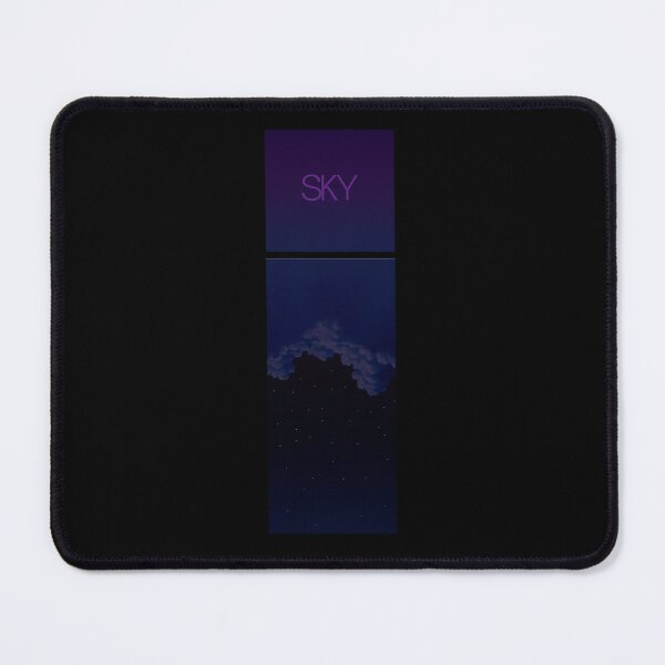 Item preview, Night Sky with Purple Clouds and Stars designed and sold by ARTbyIOJAN.