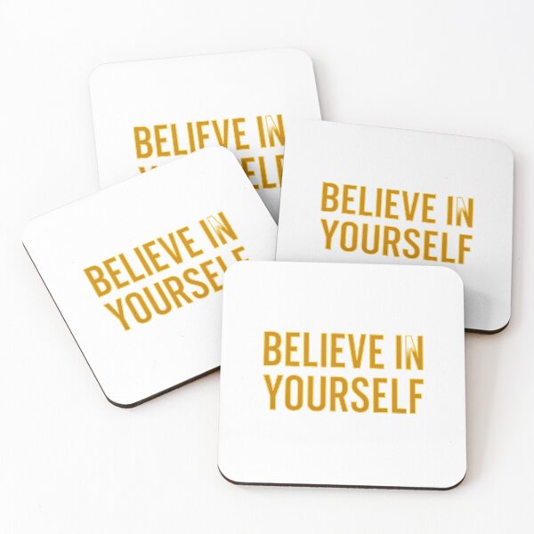 Item preview, Believe in Yourself Neon Motivation Art designed and sold by HiteshArt111.