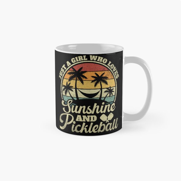 Item preview, Just A Girl Who Loves Sunshine And Pickleball designed and sold by ahmed2751989.