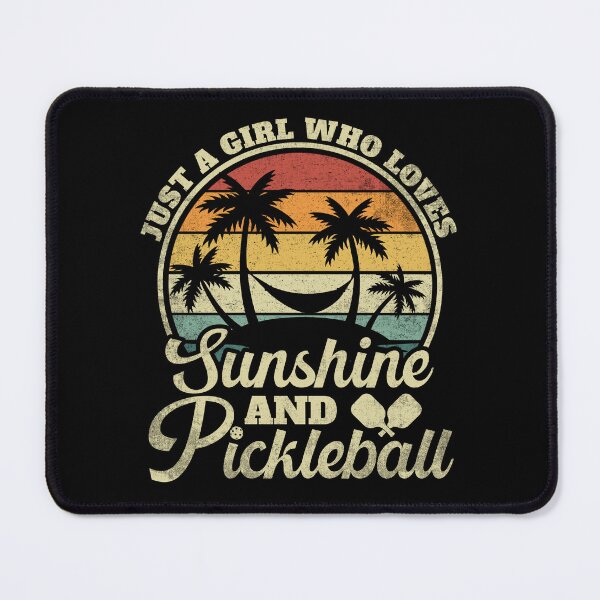 Item preview, Just A Girl Who Loves Sunshine And Pickleball designed and sold by ahmed2751989.