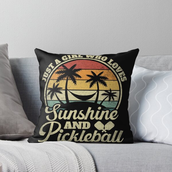 Item preview, Just A Girl Who Loves Sunshine And Pickleball designed and sold by ahmed2751989.