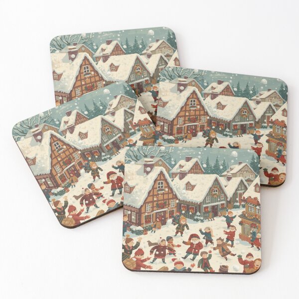 Item preview, Winter Wonderland: A Snowy Village Adventure" designed and sold by ShopTwentyFour.