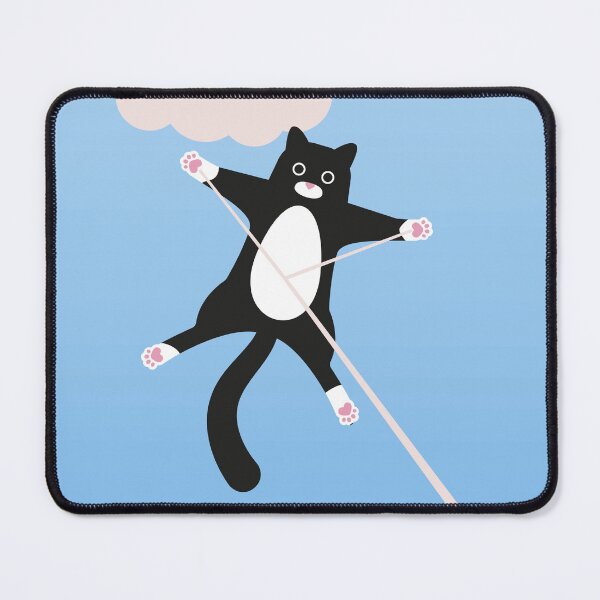 Item preview, Kite Surfing BLACK CAT – Kittensurf Funny Beach Shirt designed and sold by bembureda.