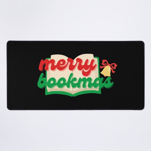 Item preview, merry bookmas christmas book lover design designed and sold by Zoristix.