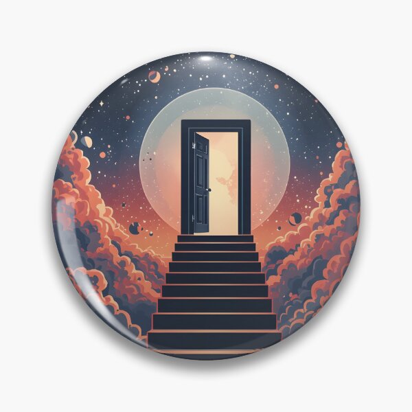 Item preview, Stairway to the Cosmic Gate designed and sold by PalmixArt.