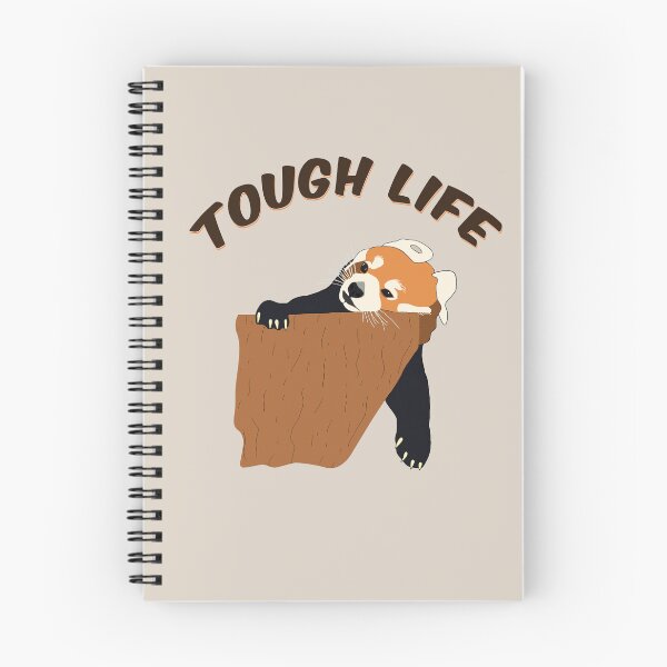 Item preview, Red Panda - Tough life designed and sold by Valgeneva.