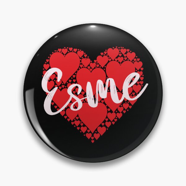 Item preview, Esme Name Red Heart  designed and sold by Jeallan Designs.
