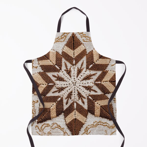 Item preview, Runic Snowstar Needlework — Scandinavian Embroidery Mandala designed and sold by MiraLumeStudio.