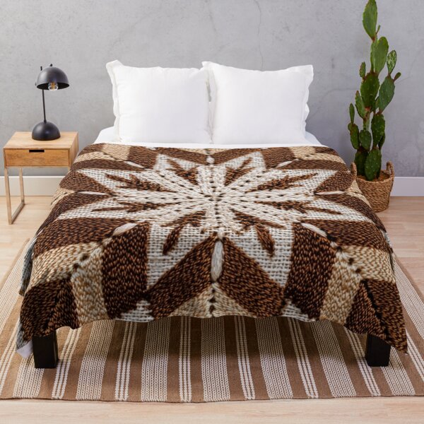 Item preview, Runic Snowstar Needlework — Scandinavian Embroidery Mandala designed and sold by MiraLumeStudio.